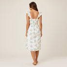 Reyn Spooner SOFT BISCUS ALBA DRESS in WHITE