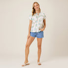 Reyn Spooner SOFT BISCUS CLARA TOP in WHITE