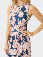 Reyn Spooner SUNRISE SEASHELL GIANNA DRESS in NAVY