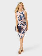 Reyn Spooner SUNRISE SEASHELL GIANNA DRESS in NAVY