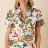 Reyn Spooner WOMEN'S ST. LOUIS CARDINALS SCENIC CAMP SHIRT in SCENIC