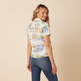 Reyn Spooner SOUTH PARK: MAHALO REWARDS CAMP SHIRT in WHITE