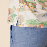 Reyn Spooner SOUTH PARK: MAHALO REWARDS CAMP SHIRT in WHITE