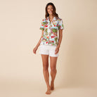 Reyn Spooner WOMEN'S LOS ANGELES ANGELS SCENIC CAMP SHIRT in SCENIC
