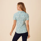 Reyn Spooner OAHU HARVEST JOHNNY COLLAR POLO in DUSTY TURQUOISE