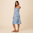Reyn Spooner ISLAND PARADISE TIE BACK SUNDRESS in CHAMBRAY