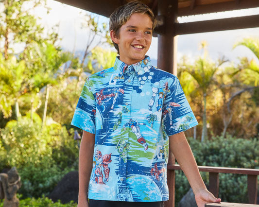 Reyn Spooner キッズ　アロハセットアップ レインスプーナー reyn spooner アロハシャツ セットアップ 3T