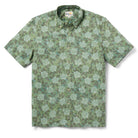 Reyn Spooner BISCUS WEAVE BUTTON FRONT in HEDGEGREEN