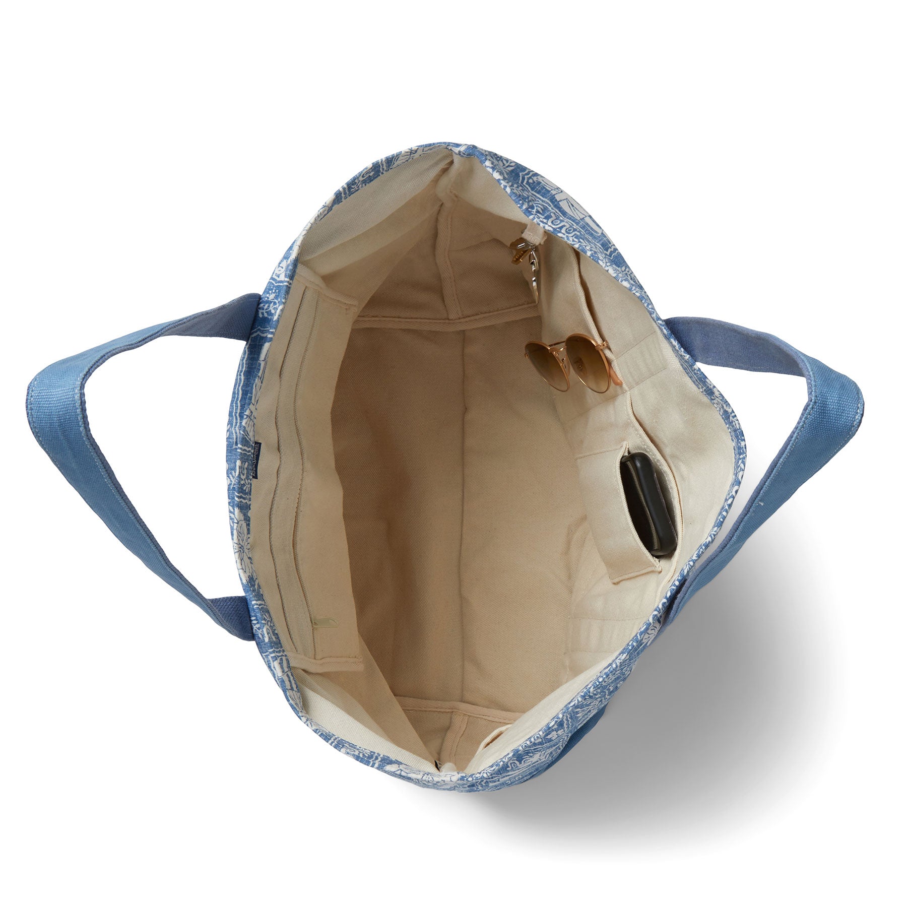 Reyn Spooner LAHAINA SAILOR BEACH BAG in DENIM