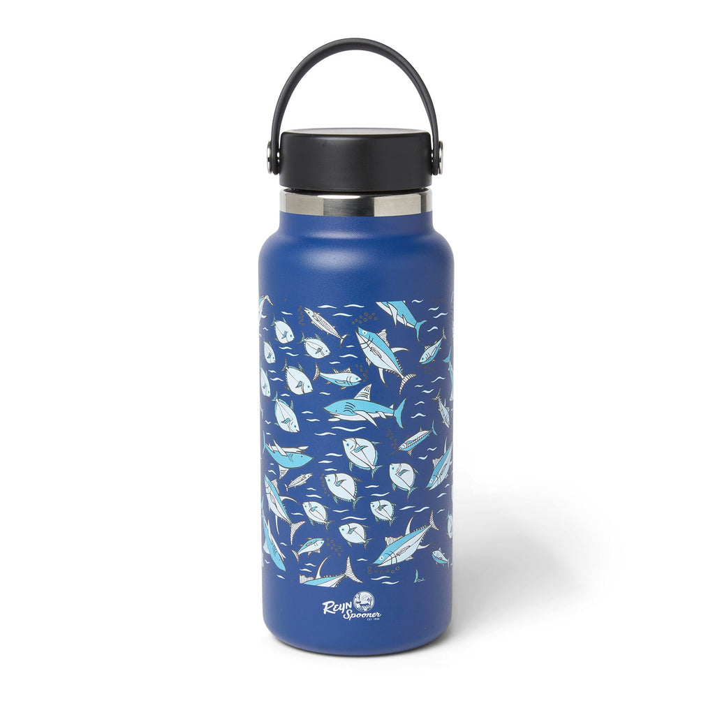 Reyn Spooner I'A WIKIWIKI HYDRO FLASK 32 OZ. in COBALT