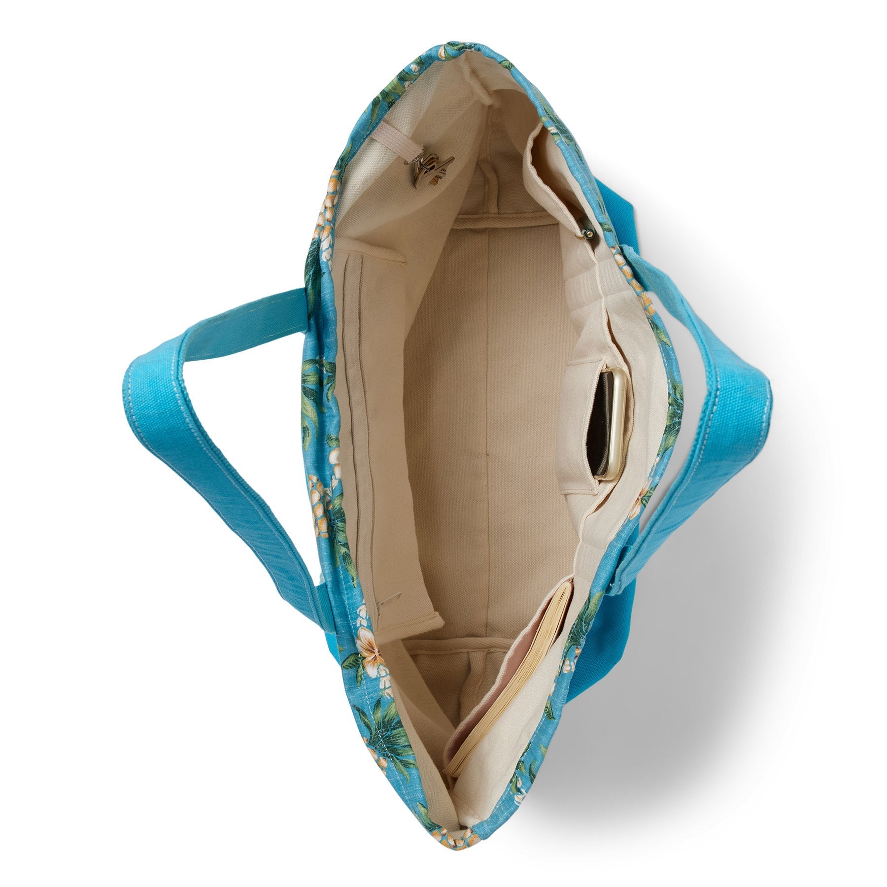 Reyn Spooner PINING FOR YOU TOTE BAG in MAUI BLUE