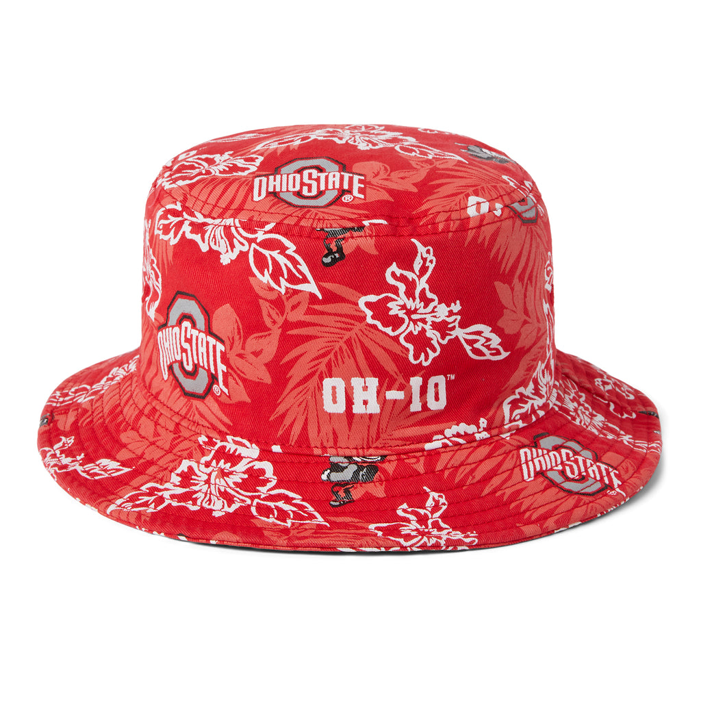 Reyn Spooner THE OHIO STATE UNIVERSITY BUCKET HAT in RED