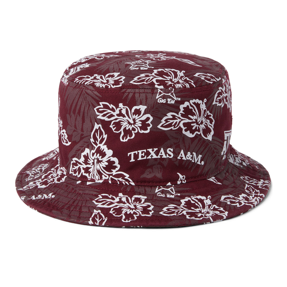 Reyn Spooner TEXAS A&M UNIVERSITY BUCKET HAT in MAROON