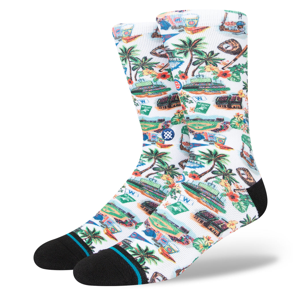 Reyn Spooner CHICAGO CUBS SCENIC CREW SOCKS