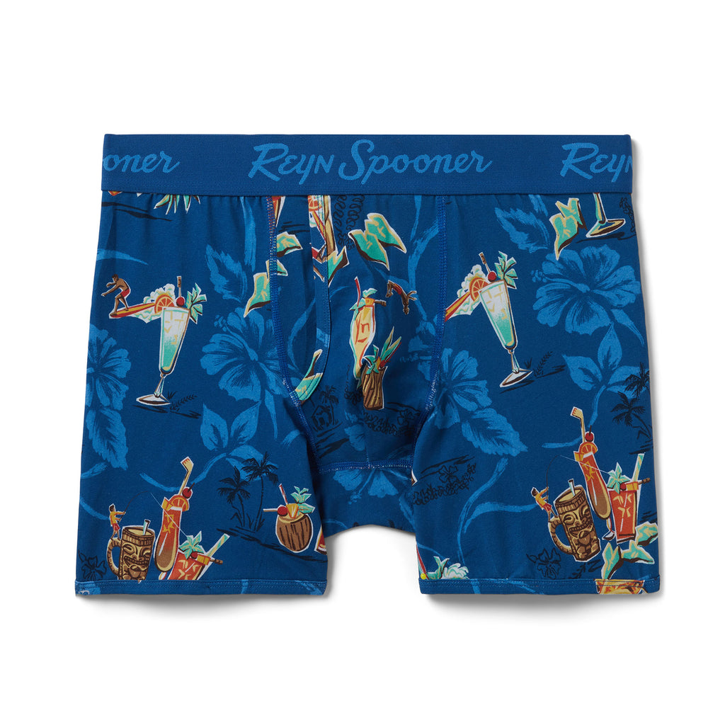 Reyn Spooner WEEKENDS & WATERSPORTS BOXER BRIEF in VALLARTA BLUE