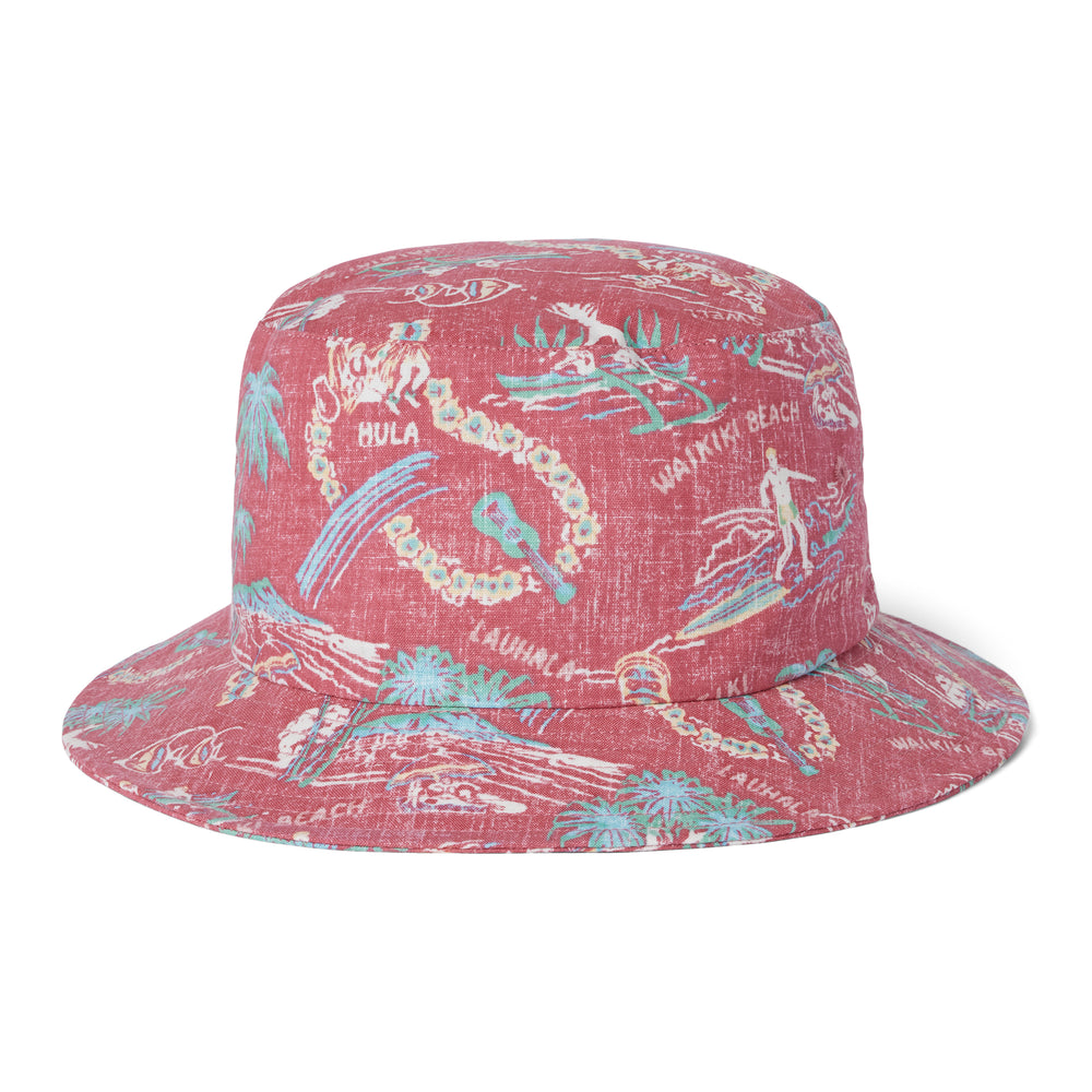 Reyn Spooner ONE FINE DAY BUCKET HAT in MAUVEWOOD