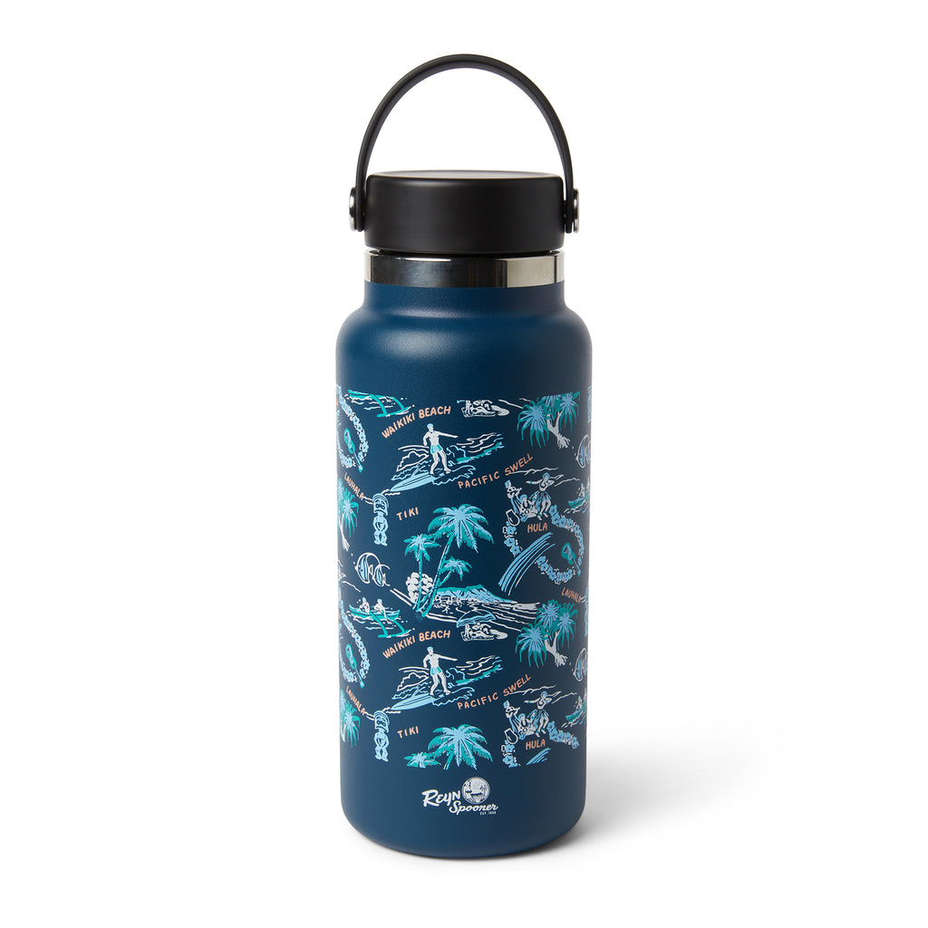 Reyn Spooner ONE FINE DAY HYDRO FLASK 32 OZ. in INDIGO
