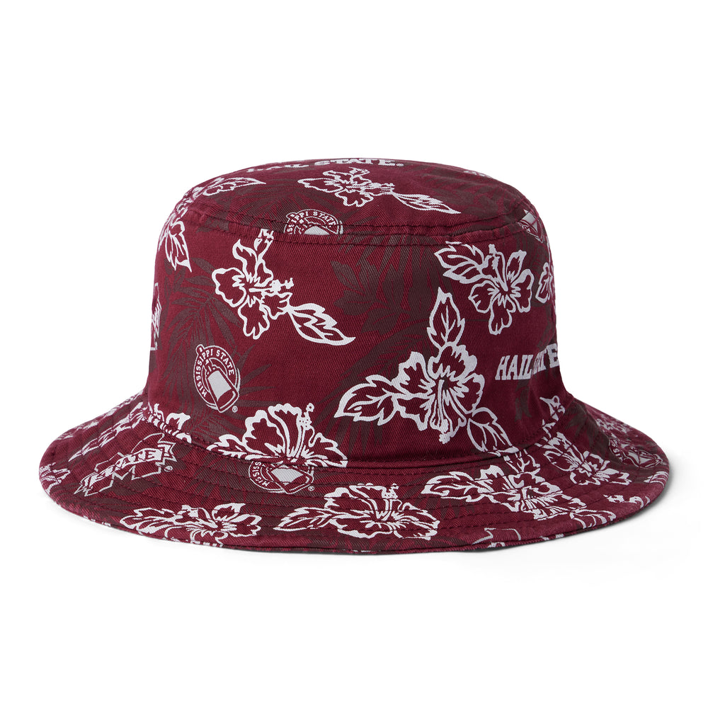 MISSISSIPPI STATE UNIVERSITY BUCKET HAT in MAROON