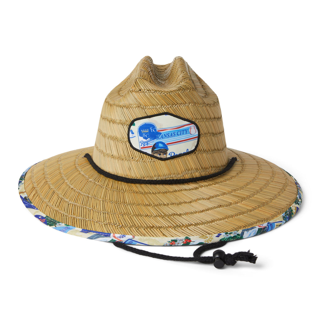 Reyn Spooner KANSAS CITY ROYALS SCENIC STRAW HAT in SCENIC