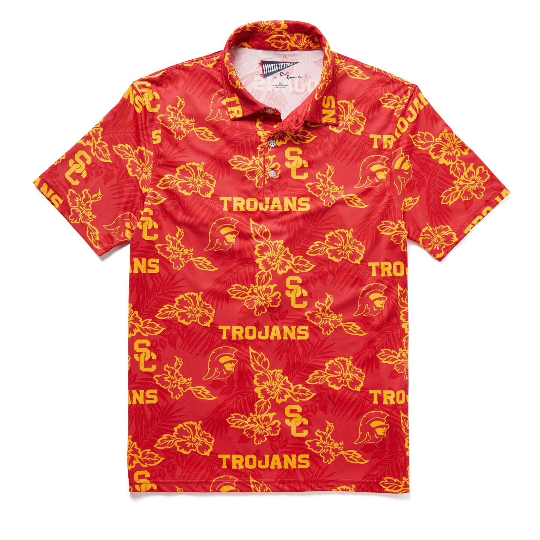 UNIVERSITY OF SOUTHERN CALIFORNIA POLO Performance Fabric Reyn Spooner