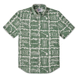 Reyn Spooner UNIVERSITY OF HAWAII TAILORED in GREEN