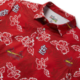 Reyn Spooner ST. LOUIS CARINDALS PUA PERFORMANCE POLO in RED