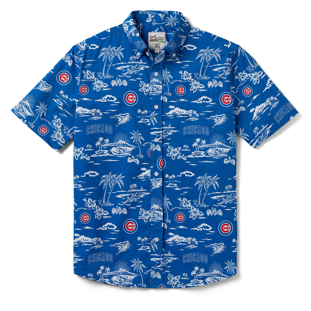 Chicago Cubs Reyn Spooner Kekai Button-Down Shirt – Royal