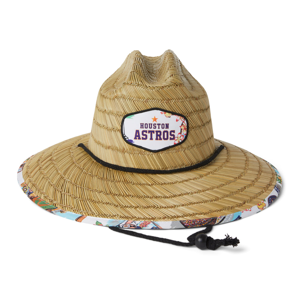 Reyn Spooner HOUSTON ASTROS SCENIC STRAW HAT in SCENIC