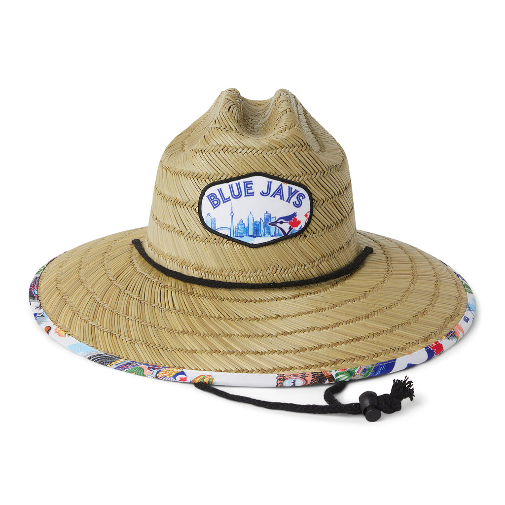 Reyn Spooner TORONTO BLUE JAYS SCENIC STRAW HAT in SCENIC