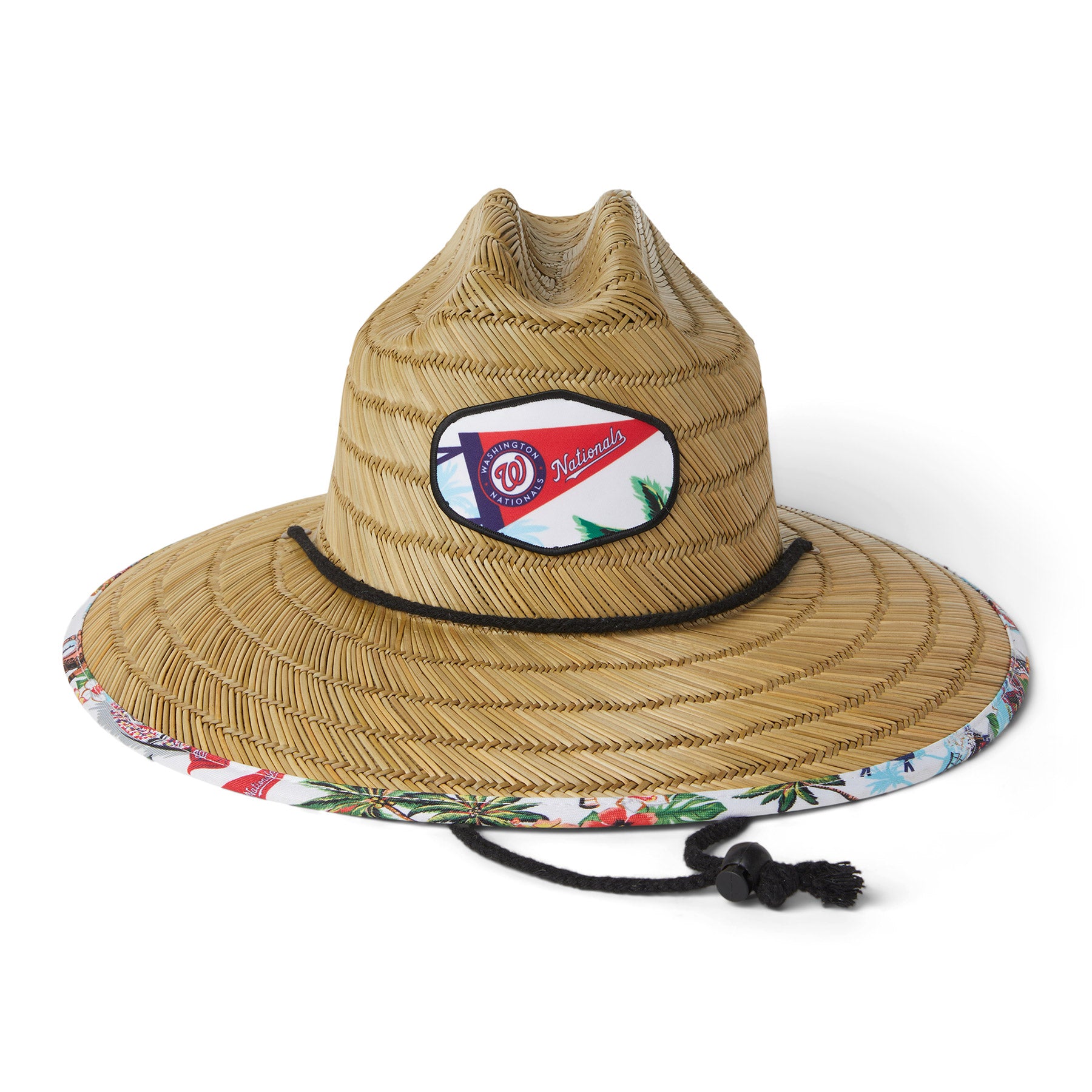 Men's Reyn Spooner Washington Nationals Logo Straw Hat