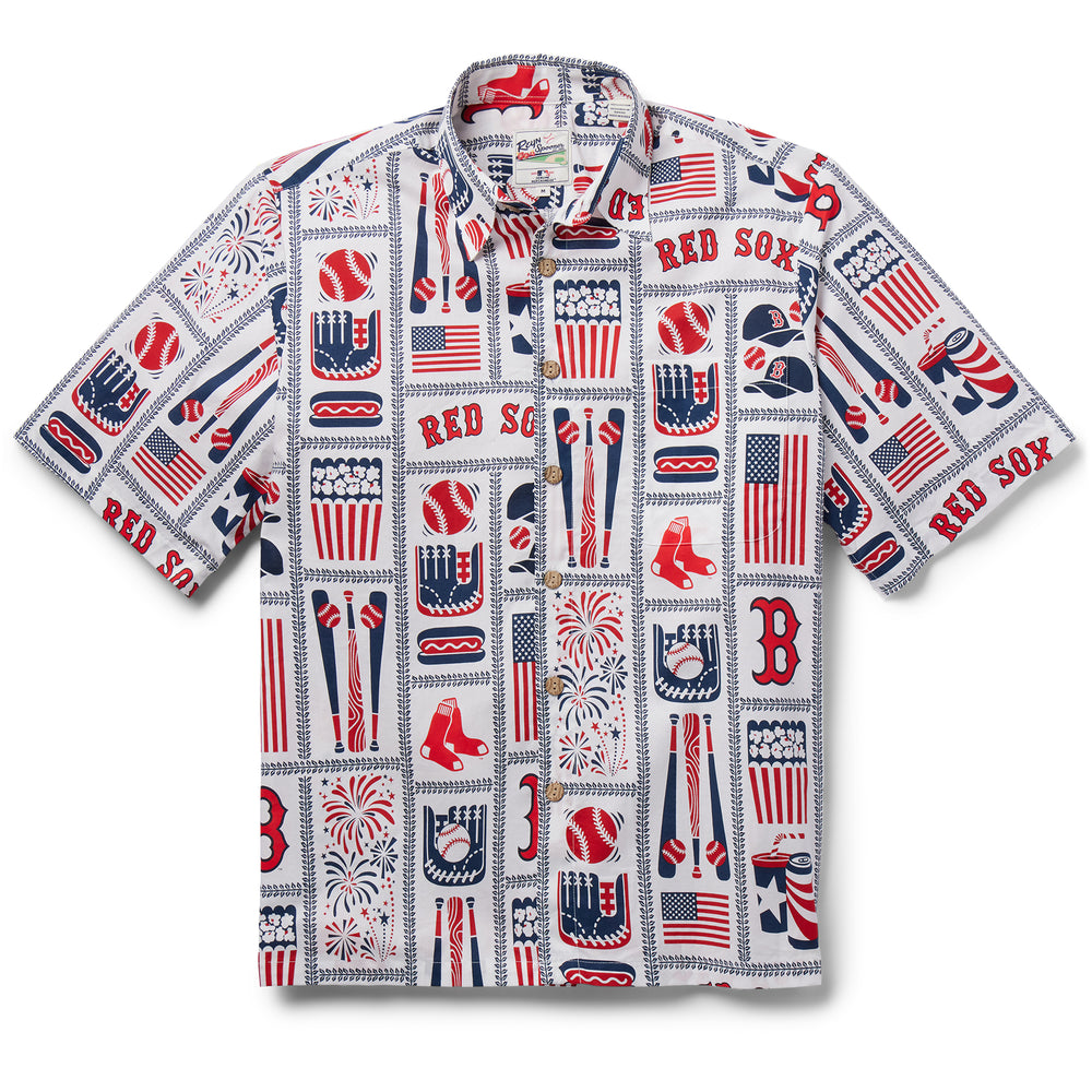 BOSTON RED SOX AMERICANA / 100% Cotton – Reyn Spooner