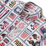Reyn Spooner SAN DIEGO PADRES AMERICANA in WHITE