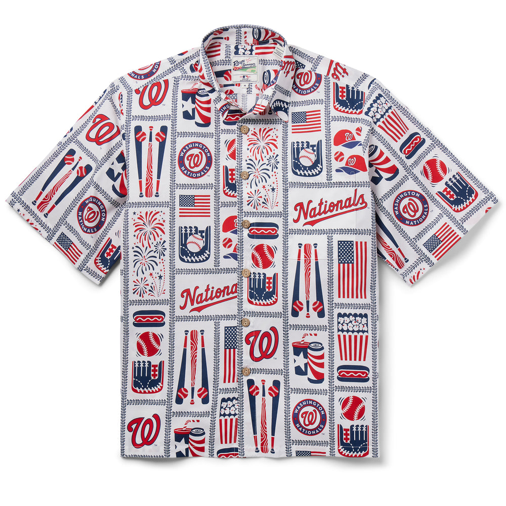 Reyn Spooner WASHINGTON NATIONALS AMERICANA in WHITE