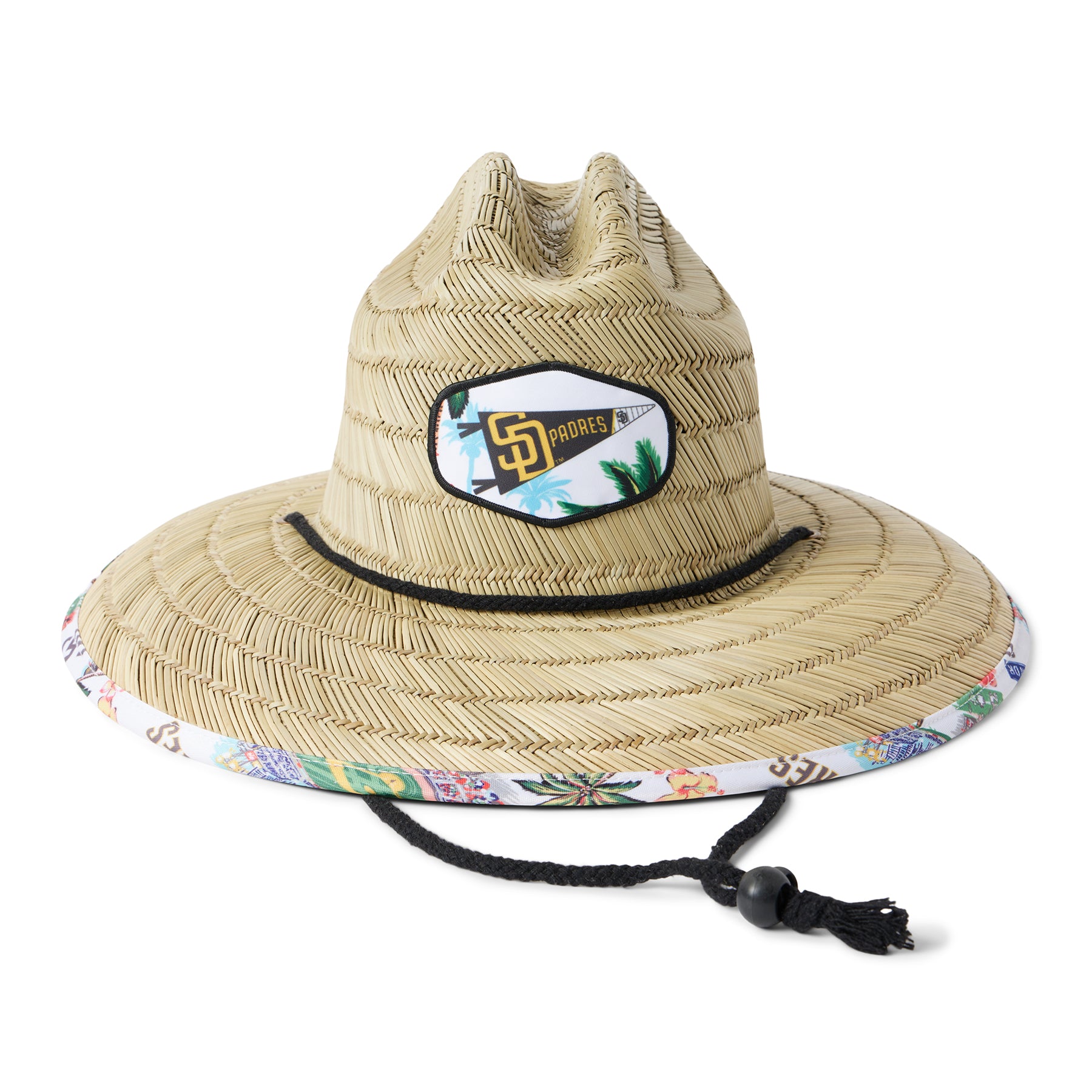 San Diego Padres MLB Floral Straw Hat