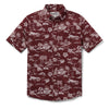 Reyn Spooner TEXAS A&M UNIVERSITY KEKAI PERFORMANCE BUTTON FRONT in MAROON