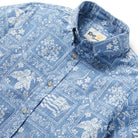 Reyn Spooner LAHAINA SAILOR YOUTH SHIRT in DENIM