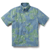 Reyn Spooner VAITAPE YOUTH SHIRT in FADED DENIM