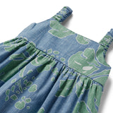 Reyn Spooner VAITAPE TODDLER SUNDRESS SET in FADED DENIM
