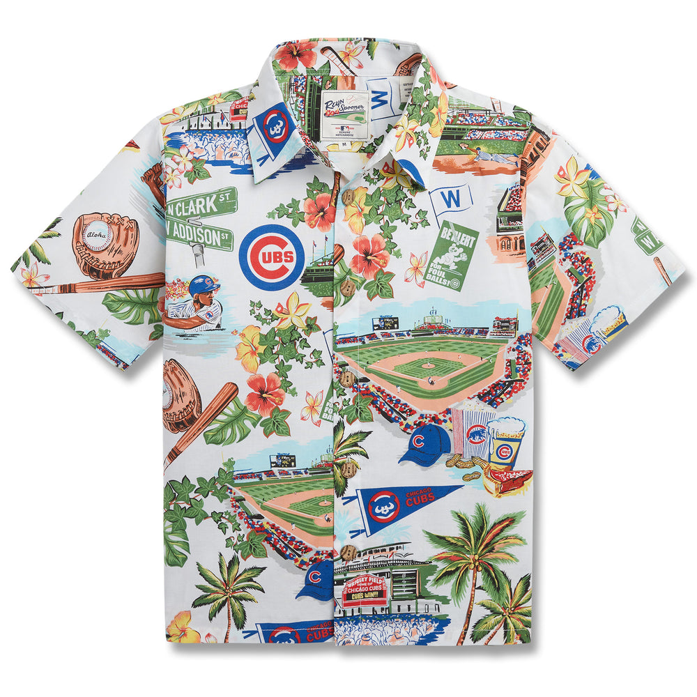 Chicago Cubs Major League Baseball Print Hawaiian Shirt For Men Women