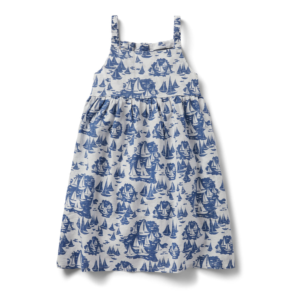 Reyn Spooner MELE KELE TODDLER SUNDRESS in WHITE