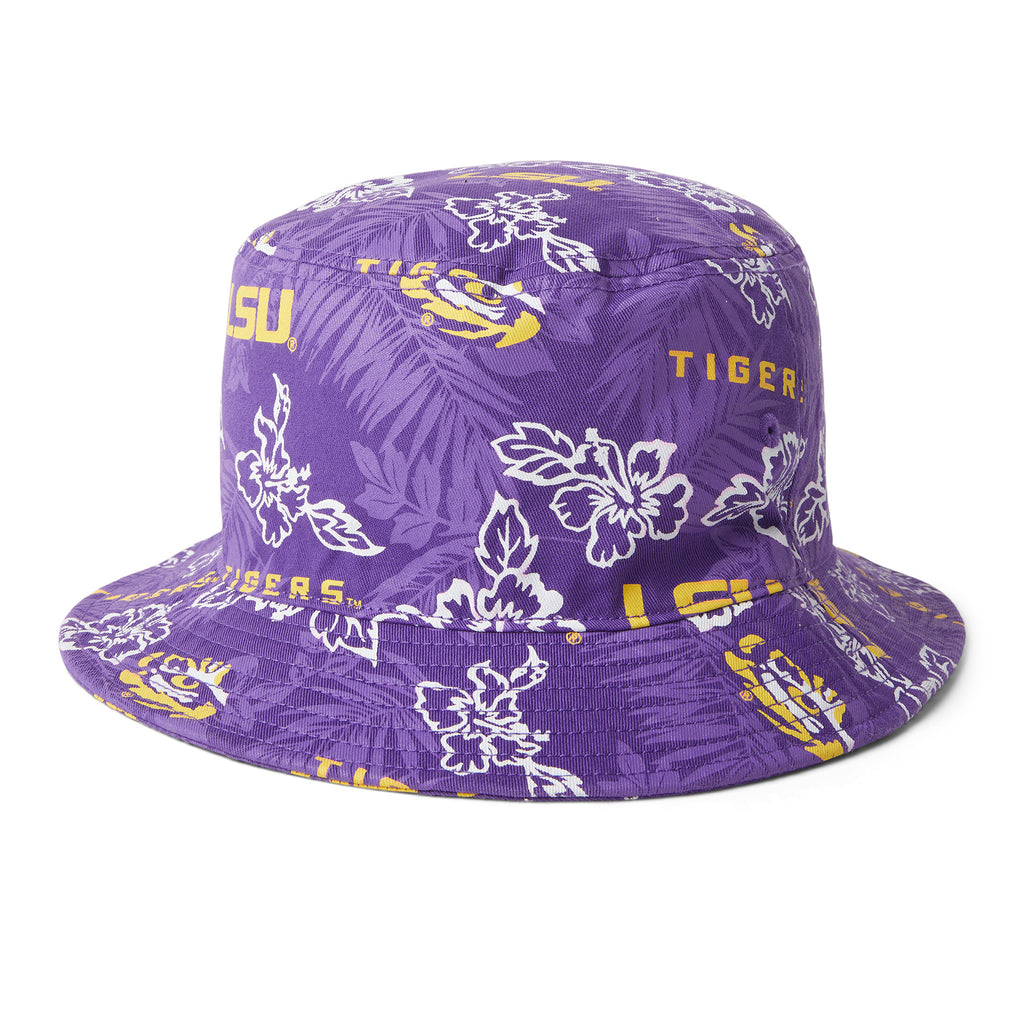 Reyn Spooner LOUISIANA STATE UNIVERSITY BUCKET HAT in PURPLE
