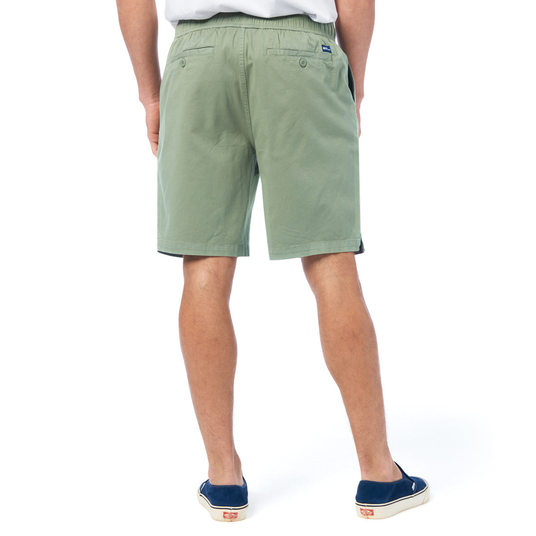 Reyn Spooner CRUISER SHORT 3.0 in LIGHT ARMY GREEN