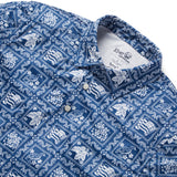 Reyn Spooner LAHAINA SAILOR PERFORMANCE POLO in TRUE NAVY