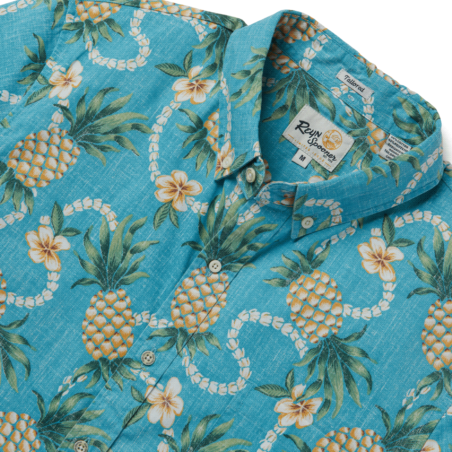 Reyn Spooner PINING FOR YOU TAILORED in MAUI BLUE