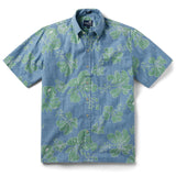Reyn Spooner VAITAPE BUTTON FRONT in FADED DENIM