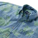 Reyn Spooner VAITAPE BUTTON FRONT in FADED DENIM