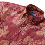 Reyn Spooner VAITAPE BUTTON FRONT in GINGER FLOWER