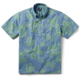 Reyn Spooner VAITAPE PULLOVER in FADED DENIM