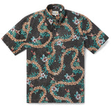 Reyn Spooner HULA LEI BUTTON FRONT in BLACK