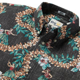 Reyn Spooner HULA LEI PULLOVER in BLACK